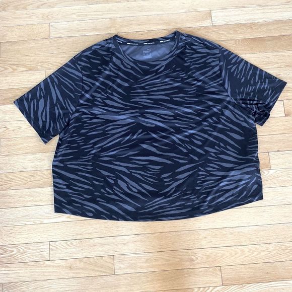 Puma Performance Aop Short Sleeve T-Shirt size 2X - Picture 3 of 9